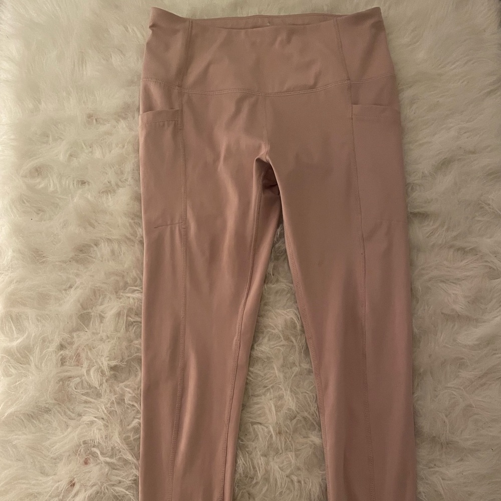 light pink leggings